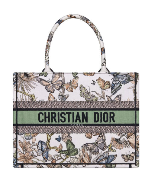 Christian Dior Medium Dior Book Tote Cream
