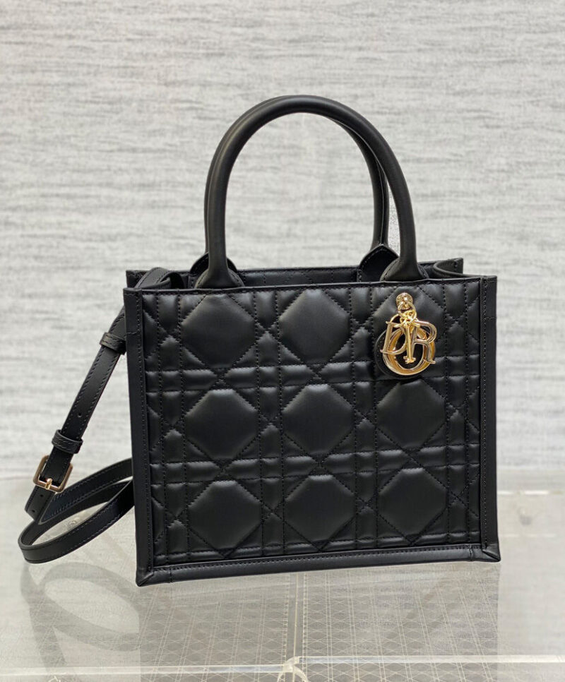 Christian Dior Small Dior Book Tote Black