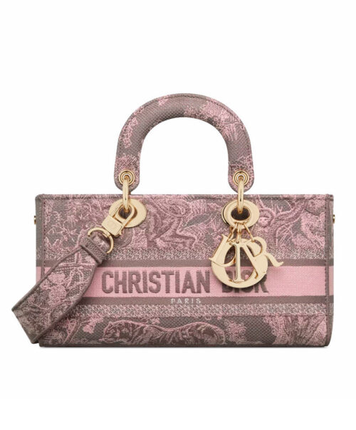 Christian Dior Medium Lady D-Joy Bag Pink