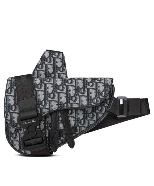 Christian Dior Saddle Bag Dark Blue