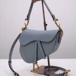 Christian Dior Saddle Bag With Strap