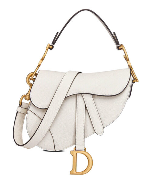 Christian Dior Mini Saddle Bag With Strap