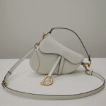 Christian Dior Mini Saddle Bag With Strap