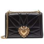Dolce & Gabbana Large Devotion Bag in quilted nappa leather