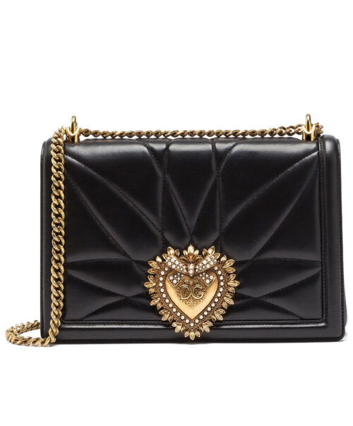 Dolce & Gabbana Large Devotion Bag in quilted nappa leather