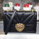 Dolce & Gabbana Large Devotion Bag in quilted nappa leather