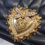 Dolce & Gabbana Large Devotion Bag in quilted nappa leather