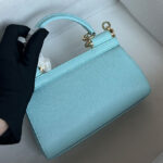 Dolce & Gabbana Sicily Small Dauphine Bag in Calfskin