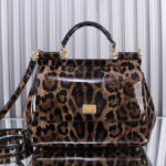 Dolce Gabbana Large Sicily Handbag Coffee