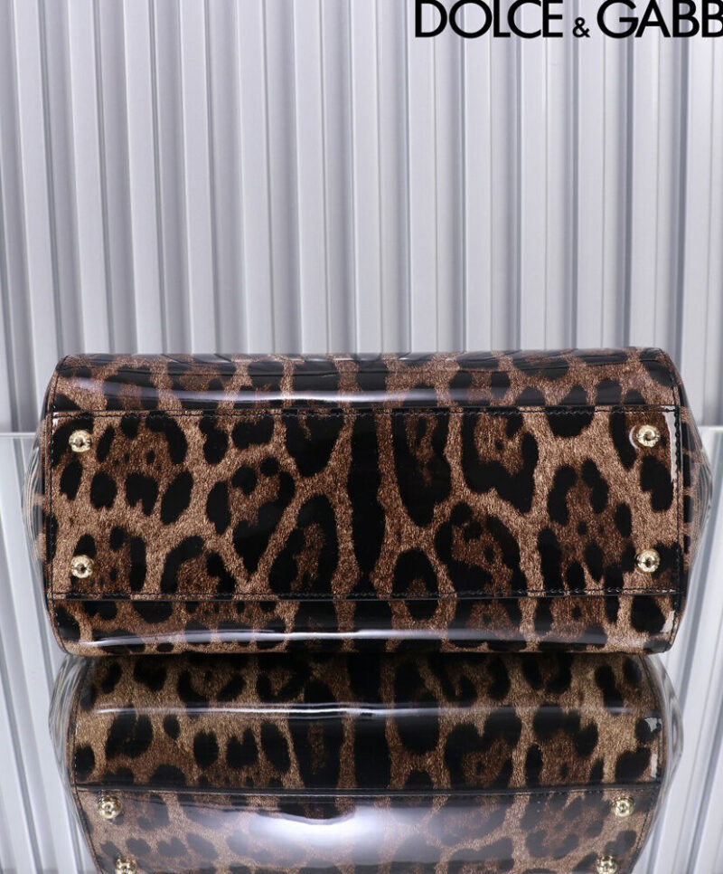 Dolce Gabbana Large Sicily Handbag Coffee