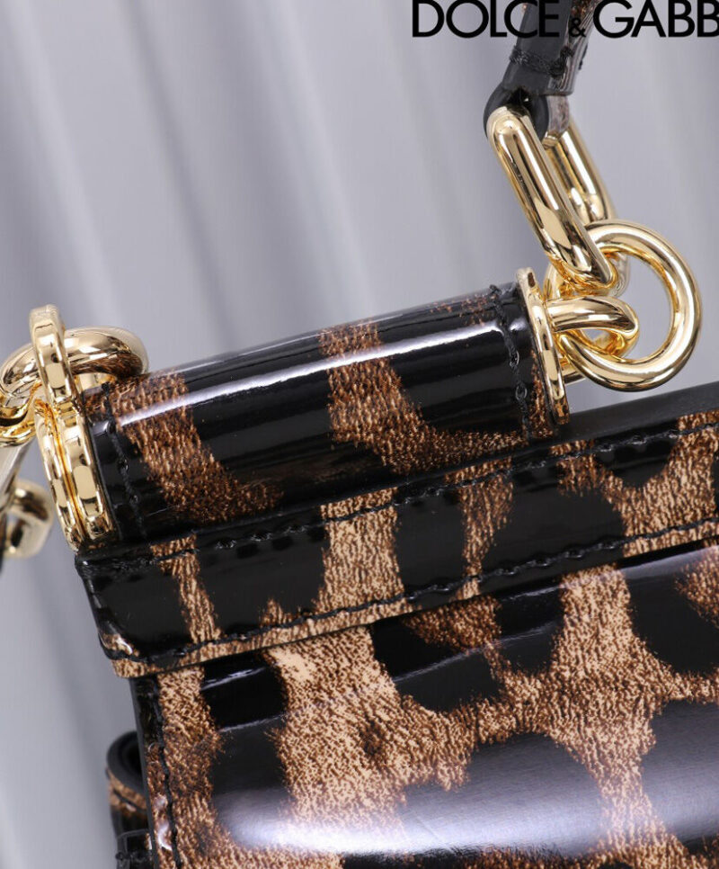 Dolce Gabbana Large Sicily Handbag Coffee