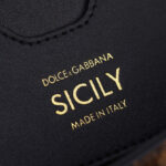 Dolce Gabbana Large Sicily Handbag Coffee