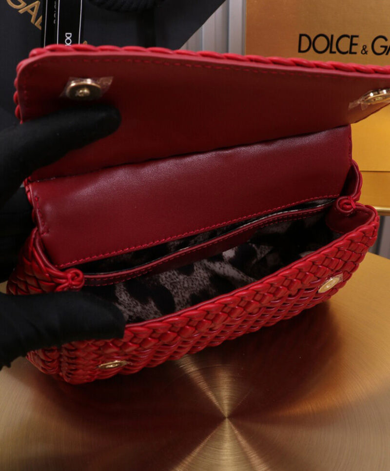 Dolce Gabbana Medium Sicily Handbag Red