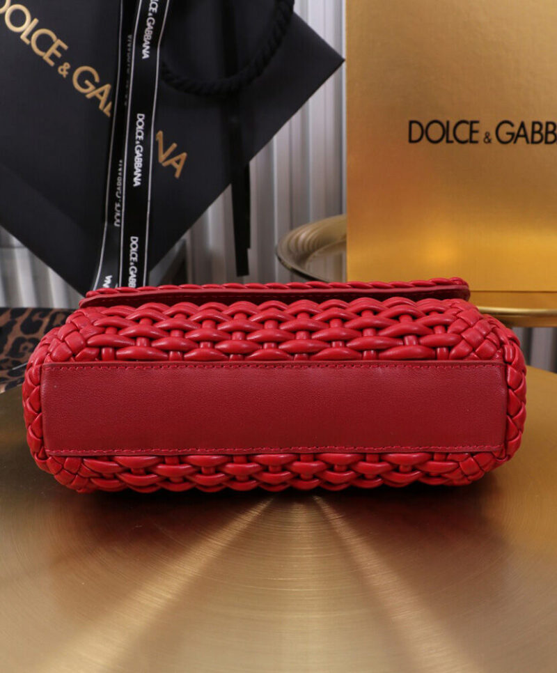 Dolce Gabbana Medium Sicily Handbag Red