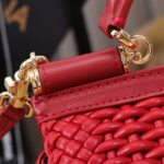 Dolce Gabbana Medium Sicily Handbag Red