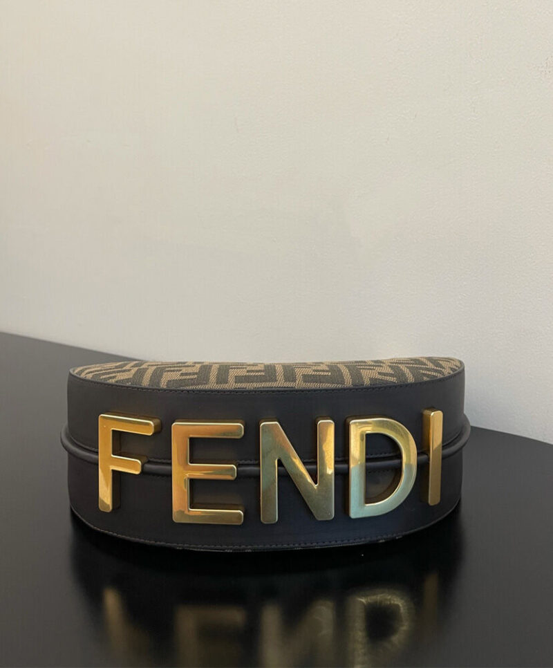 Fendi Fendigraphy Small 8BR798 Coffee