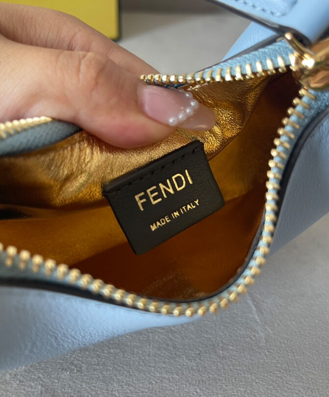 Fendi Nano Fendigraphy Light Blue