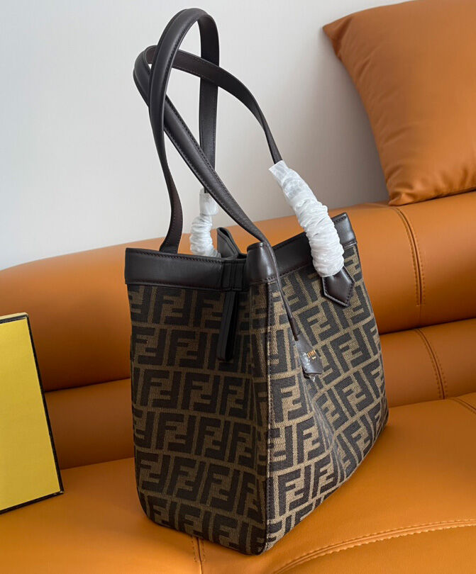 Fendi Origami Medium 8BH414 Dark Coffee