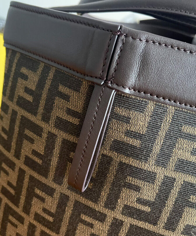 Fendi Origami Medium 8BH414 Dark Coffee