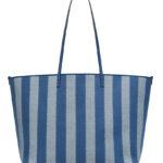 Fendi Roll Large Tote Bag 8BH425 Blue
