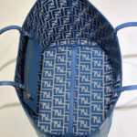 Fendi Roll Large Tote Bag 8BH425 Blue
