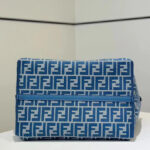 Fendi Roll Large Tote Bag 8BH425 Blue