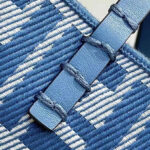 Fendi Roll Large Tote Bag 8BH425 Blue