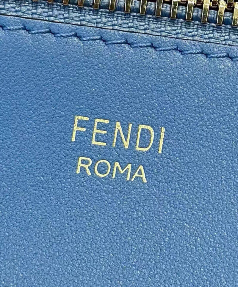 Fendi Roll Large Tote Bag 8BH425 Blue