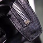 Fendi Peekaboo Fit Smooth black leather bag 7VA4069 Black