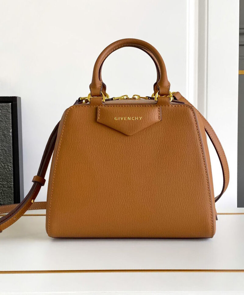 Givenchy Mini Antigona Cube Bag In Leather