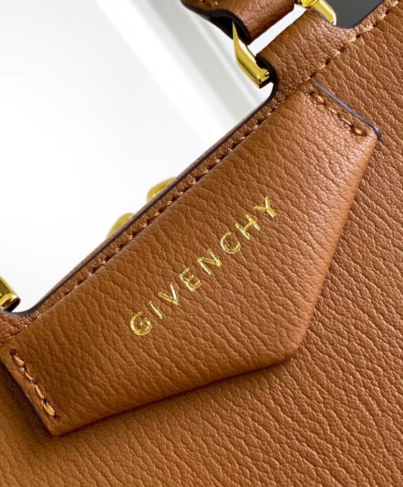 Givenchy Mini Antigona Cube Bag In Leather