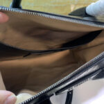 Givenchy Small Antigona Soft Bag In Crocodile Effect Leather Black