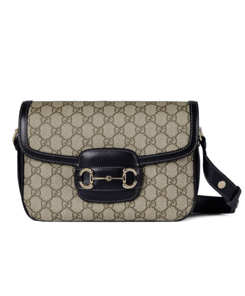 Gucci Horsebit 1955 collection of soft small shoulder bag