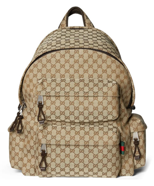 Gucci Large Backpack With Gucci Logo 800182 Apricot