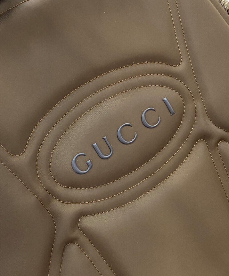 Gucci Large Backpack With Gucci Logo 800182 Apricot