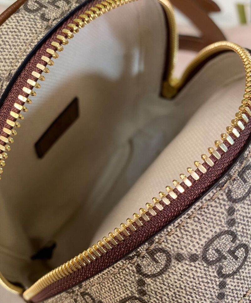 Gucci Multi-function Bag With Interlocking G 725654 Coffee
