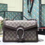 Gucci Dionysus GG top handle bag 621512 Dark Coffee