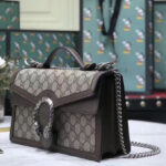 Gucci Dionysus GG top handle bag 621512 Dark Coffee