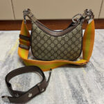 Gucci Attache Small Shoulder Bag 699409 Dark Coffee