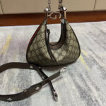 Gucci Attache Small Shoulder Bag 699409 Dark Coffee