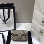 Gucci Dionysus GG Supreme super mini bag 476432 Apricot