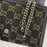 Gucci Dionysus GG Mini Chain Bag 476432 Black