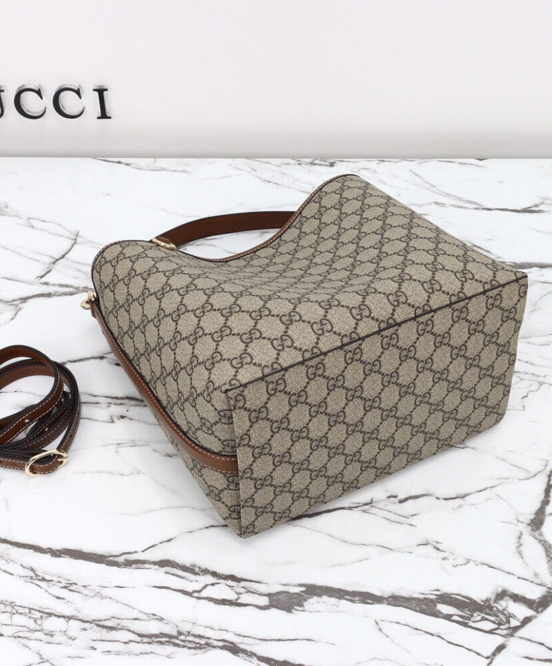 Gucci GG Emblem Medium Bucket Bag 815103