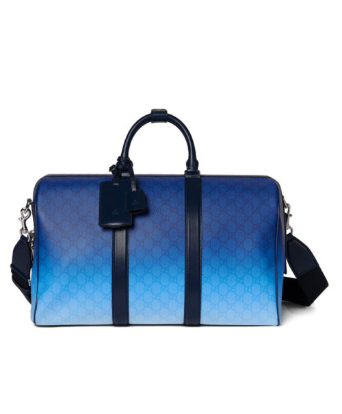 Gucci Chroma Medium Duffle Bag 835688 Blue