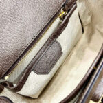 Gucci Small Jumbo GG Bag With Bamboo 675797 Dark Coffee