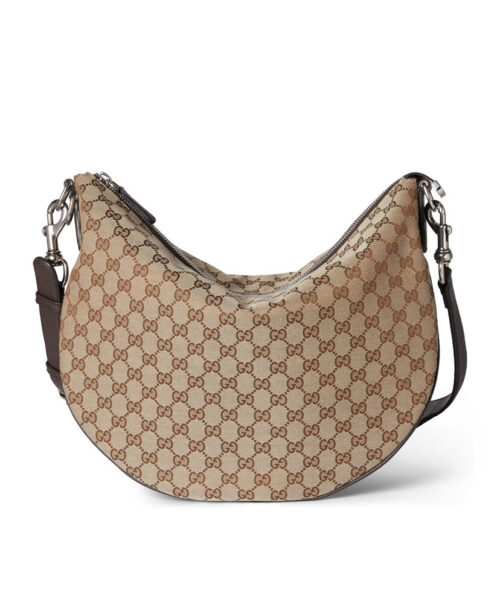 Gucci B Medium Shoulder Bag 817420 Coffee