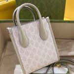 Gucci Mini Tote Bag With Interlocking G Cream
