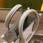 Gucci Mini Tote Bag With Interlocking G Cream