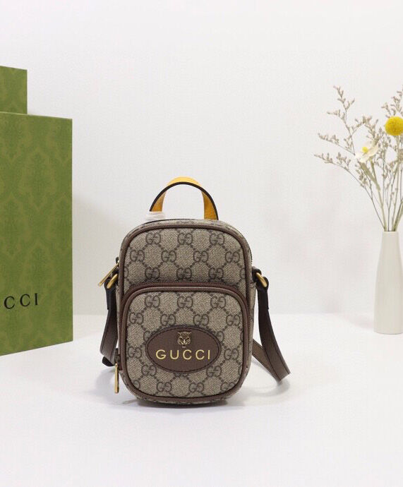 Gucci Neo Vintage Mini Bag 658556 Dark Coffee