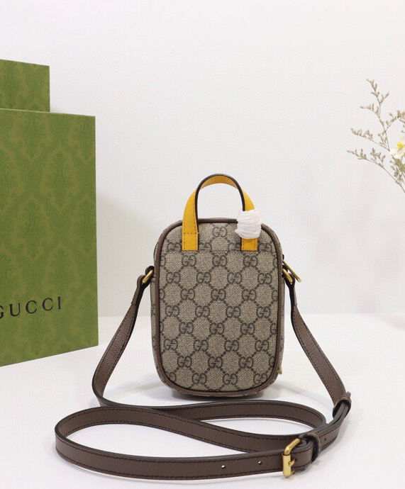 Gucci Neo Vintage Mini Bag 658556 Dark Coffee
